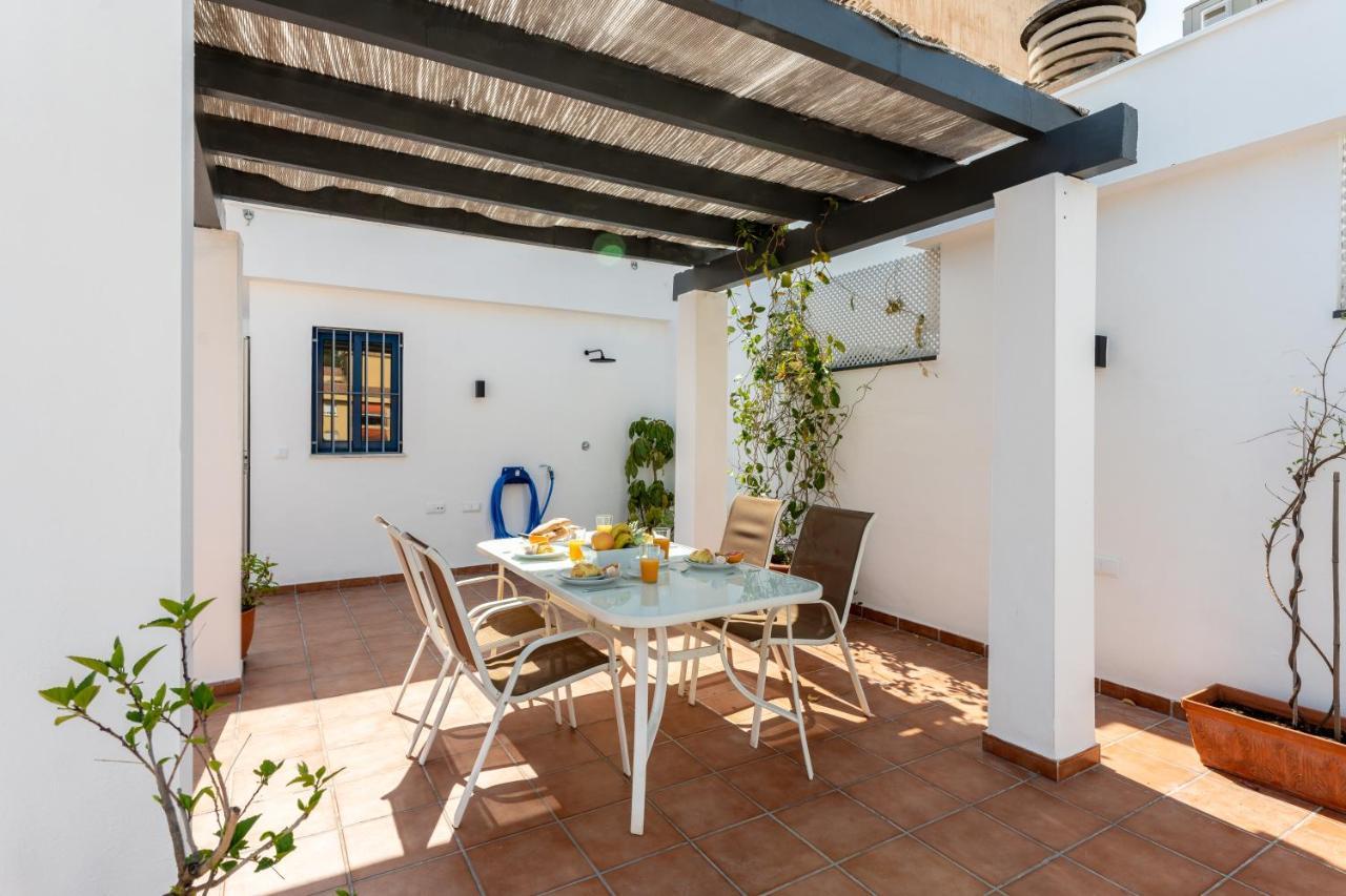 Ct 252 - Faro'S Malaga Citylights - Amazing Roof Terrace 外观 照片